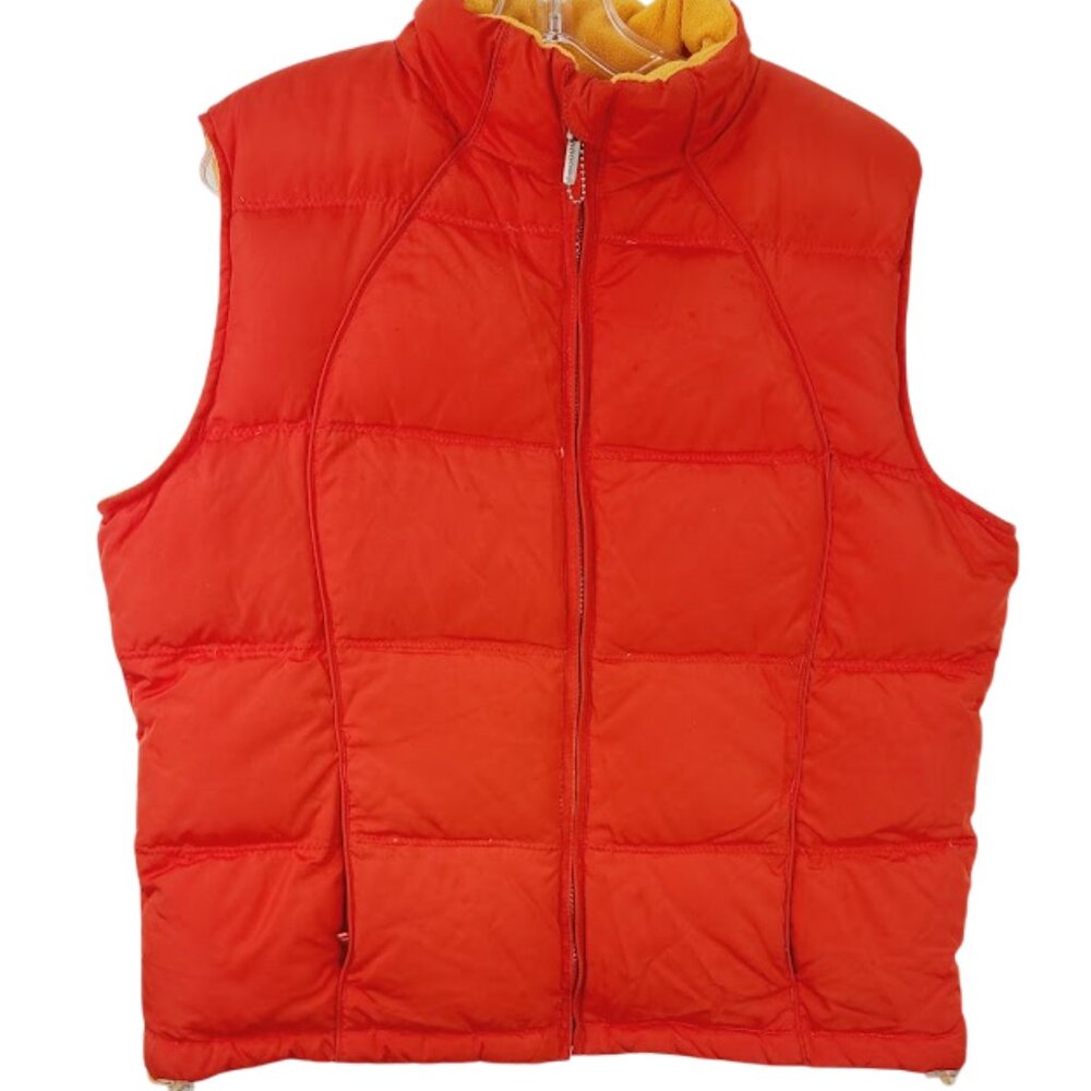 Tsunami Men's Red Sleeveless Outdoor Padded Casual Puffer‎ Vest Size XL